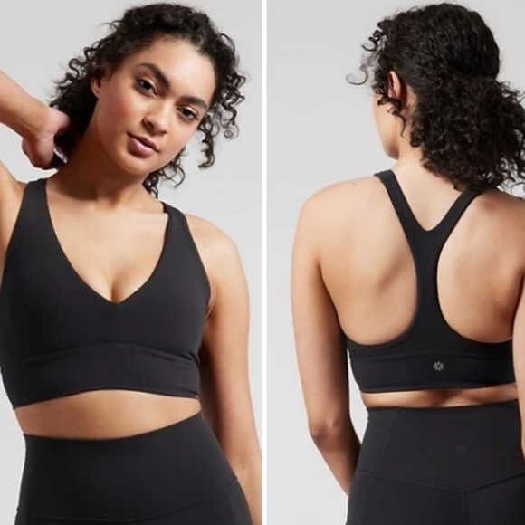 Athleta | Transcend Plunge Sports Bra - Picture 1 of 12